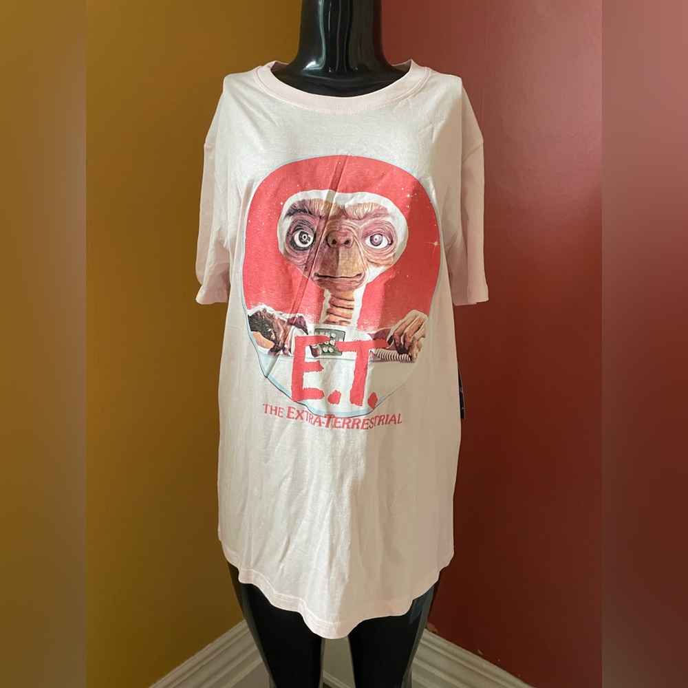 E.T. Graphic Women's Pink T-Shirt